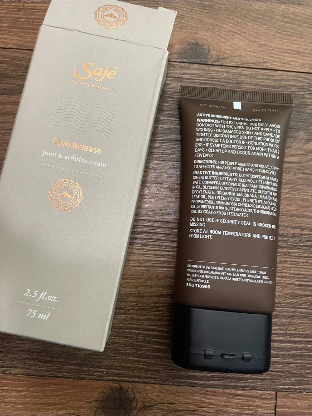 Saje brand new